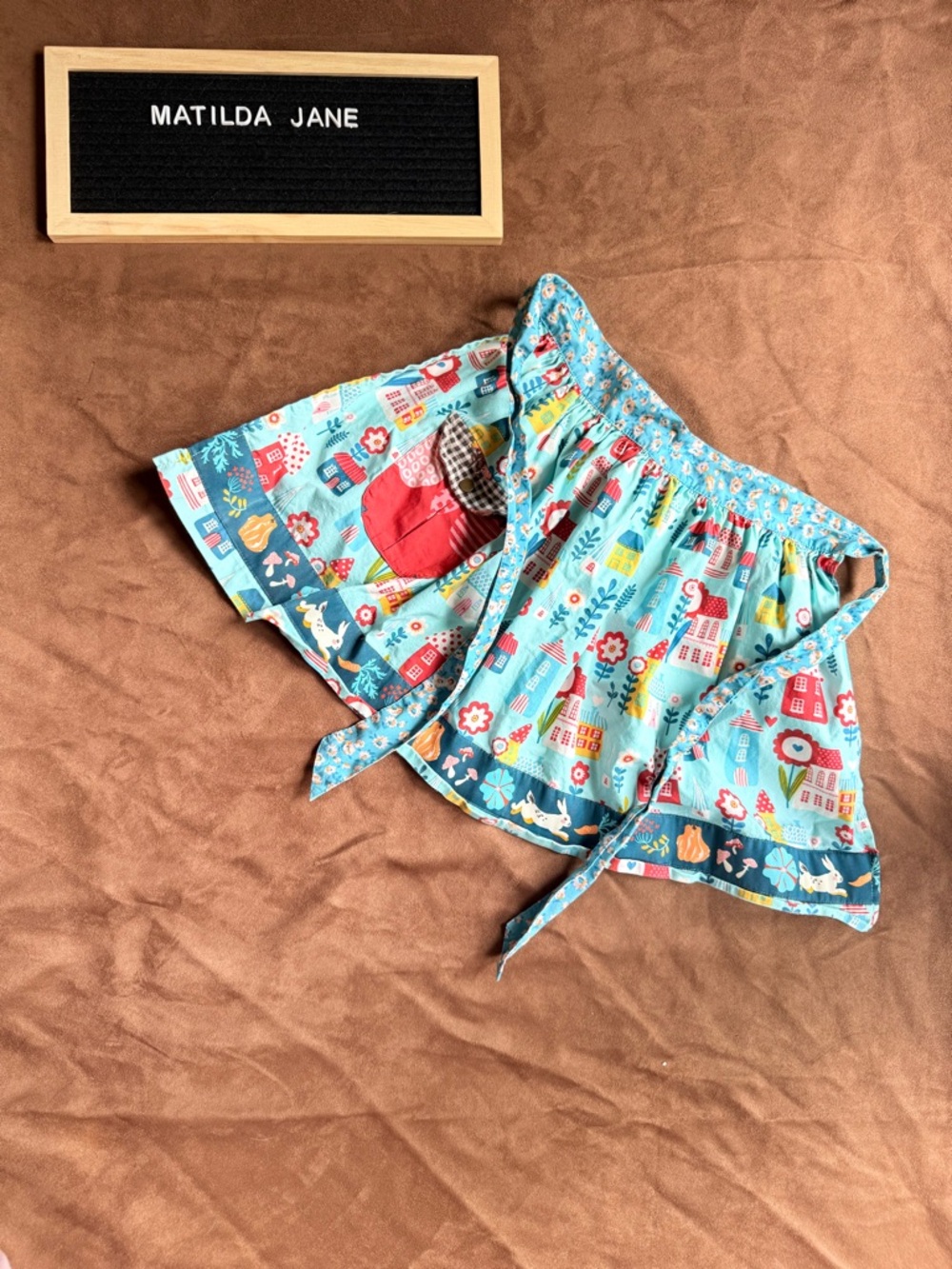 Matilda Jane Bunny Cottage Apron w/ Pockets